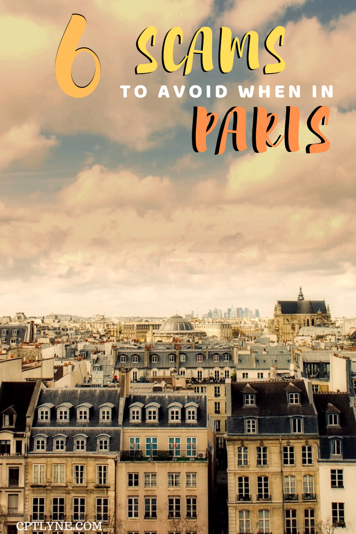 View over Paris, France - Travel scams to avoid